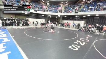 285 lbs Champ. Round 2 - Chase Paduch, Bartlett vs Remington Bryant, Charleston