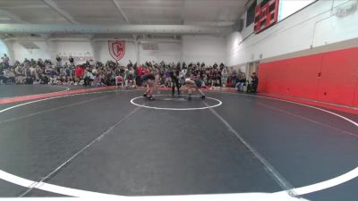 140 lbs Champ. Round 2 - Hannah Smith, Douglas County vs Graham Brooklyn, Farmington