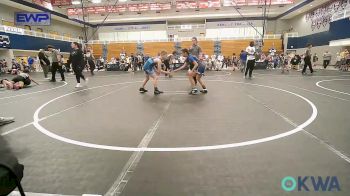 85 lbs Quarterfinal - Jasmine Garrison, Newcastle Youth Wrestling vs Blake Holzbaugh, Team Guthrie Wrestling