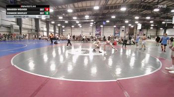 126 lbs Round Of 32 - Braiden Weaver, Team Shutt vs Connor Whitley, Team Shutt Godzilla