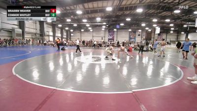 126 lbs Round Of 32 - Braiden Weaver, Team Shutt vs Connor Whitley, Team Shutt Godzilla