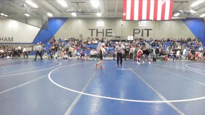 73 lbs Champ. Round 2 - Mason Hanna, Westlake vs Deckerd Tracy, Aviator Wrestling Academy