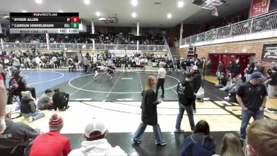 126 lbs Cons. Round 6 - Carsun Hinkelmann, Kellogg vs Ryker Allen, Post Falls