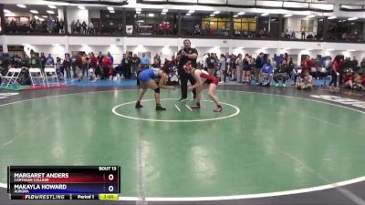 145 lbs Champ. Round 1 - Margaret Anders, Carthage College vs Makayla Howard, Aurora