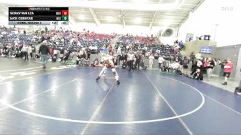 120 lbs Cons. Round 3 - Sebastian Lea, Murray vs Jack Cernyar, Wasatch