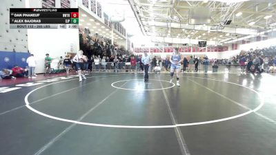 285 lbs Round Of 16 - Dan Phaneuf, Newton North vs Alex Bajoras, Saint John's Prep