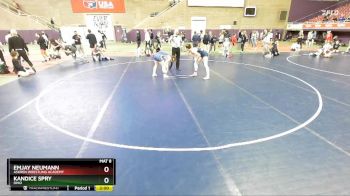 124 lbs Champ. Round 2 - Emjay Neumann, Askren Wrestling Academy vs Kandice Spry, Ohio