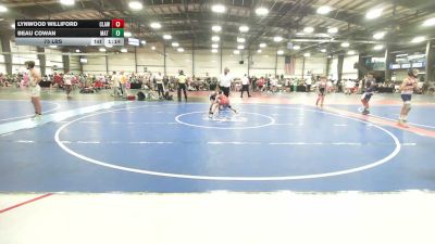 75 lbs Rr Rnd 3 - Lynwood Williford, Claw & Conquer - MS vs Beau Cowan, Mat Warriors Green MS - MS