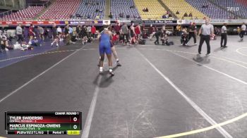 165 lbs Round 1 (16 Team) - Tyler Swiderski, Central Michigan vs Marcus Espinoza-Owens, South Dakota State