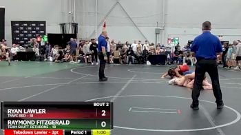 150 lbs Semis (4 Team) - Raymond Fitzgerald, Team Shutt Dethrone vs Ryan Lawler, TNWC Red