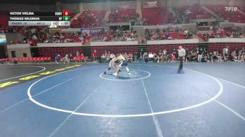 132 lbs Round 2 - Quarters & 1st Wb (16 Team) - Victor Vielma, Mission Sharyland vs Thomas Wildman, Dallas Highland Park