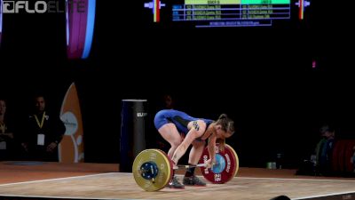 Mattie Roger Earns Bronze In The Snatch With This 104kg Lift