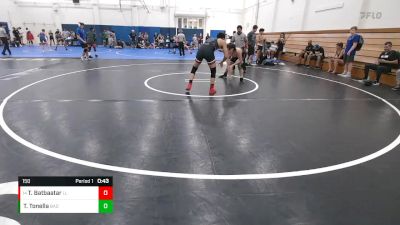 150 lbs Cons. Round 3 - Tugs-erdene Batbaatar, Las Lomas vs Tyler Tonella, Bay Area Dragons