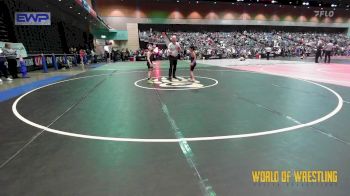 64 lbs Consi Of 16 #1 - Oscar Martinez 3, Scotsmen Wrestling Club vs Jack Clark, Shootbox