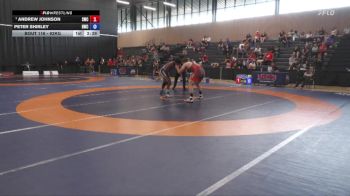 92kg Round 3 - Andrew Johnson, Saskatoon Wrestling Club vs Peter Shirley, Hamilton Wrestling Club