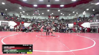 144 lbs Cons. Round 2 - Jacob Junkin, South Putnam vs Corey Gardner, Mishawaka Wrestling Club