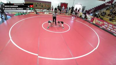 74 lbs Round 2 - Royce Davidson, Peterson Grapplers vs GeorgeLomax Porras, Savage House Wrestling Club