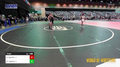 80 lbs Final - Antonio Aguilar, Red Wave Wrestling vs Noah Legere, Red Wave Wrestling