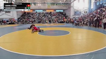 132 lbs Champ. Round 1 - Ezekiel O`Hara, Laurel H S vs Donnie Smith, Smyrna H S