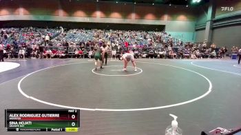 215 lbs Cons. Round 2 - Alex Rodriguez Gutierrez, Wooster vs Sina Hojati, Granite Bay