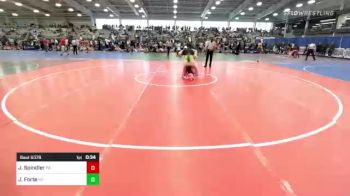 160 lbs Consi Of 32 #1 - Jimmy Spindler, PA vs Jack Forte, NY