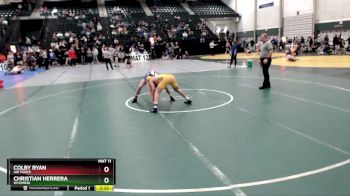 149 lbs Champ. Round 3 - Colby Ryan, Air Force vs Christian Herrera, Wyoming