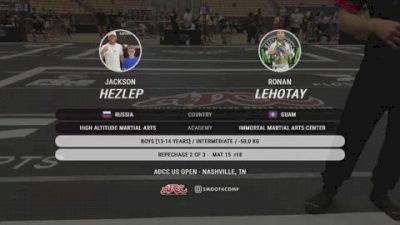 Ronan Lehotay vs Jackson Hezlep 2026 ADCC Nashville Open