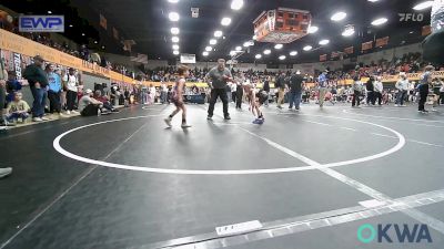 58 lbs Consolation - Gray Fife, Tecumseh Youth Wrestling vs Gunnar Ratcliff, F-5 Grappling