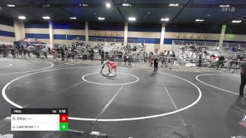 74 lbs Semifinal - Drew Dillon, Red Wave WC vs Julian Lawrence, Red Wave WC