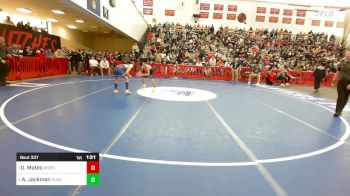 106 lbs Semifinal - Devon Mateo, West Springfield vs Antoine Jackman, Greater Lowell