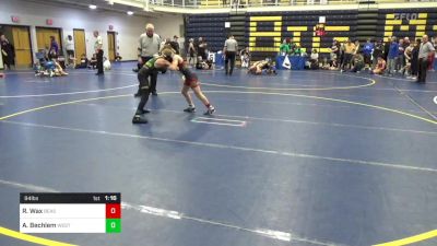 94 lbs Final - Ryen Wax, Beast Mode Acad. vs Aj Bechlem, Westshore