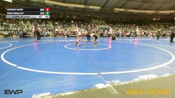 80 lbs Consi Of 16 #1 - Judson Gann, Barnsdall Youth Wrestling vs Odin Smalley, Open Mats