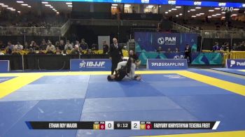 Fabyury Khrysthyan Texeira Freit vs Ethan Roy Major 2025 Pan Jiu Jitsu IBJJF Championship