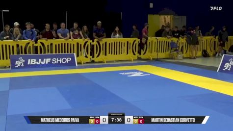 Martin Sebastian Corvetto vs Matheus Medeiros Paiva 2025 Pan IBJJF Jiu-Jitsu No-Gi Championship