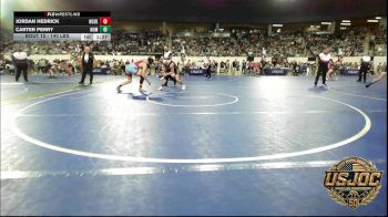 140 lbs Round Of 32 - Jordan Hedrick, Husky Wrestling Club vs Carter Perry, Team Nomad