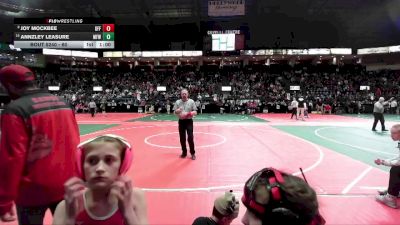 60 lbs Cons. Round 2 - Annzley Leasure, MFW3 vs Joy Mockbee, GFF3