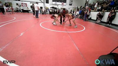 88-92 lbs 3rd Place - Daxton Stewart, Vian Wrestling Club vs Kacy Purmal, Tiger Trained Wrestling