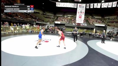 144 lbs Quarters - Nicolas Trujillo, Community Youth Center - Concord Campus Wrestling vs Jameson Moore, Sunnyvale Wrestling Club