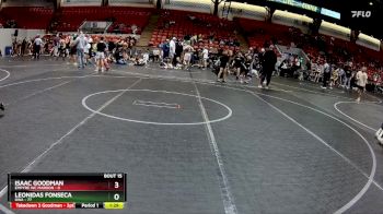 130 lbs Round 4 (8 Team) - Leonidas Fonseca, DWA vs Isaac Goodman, Empyre WC Maroon