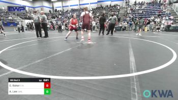 131 lbs Rr Rnd 3 - Gage Baker, Elgin Wrestling vs Abbigail Lee, Carl Albert