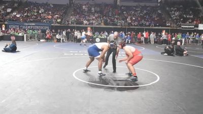 D 1 285 lbs Champ. Round 1 - Will Berry, Jesuit vs Lucas Wruble, Haughton