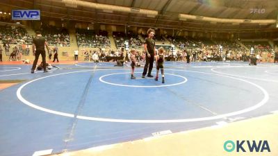 37 lbs Rr Rnd 2 - Henry Howell, Henryetta Knights Wrestling Club vs Ryder Scott, Verdigris Youth Wrestling