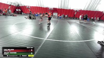 154-154 A Round 3 - Brady Hoover, Xavier vs Zac Nelson, Batavia