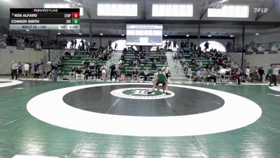 144 lbs Champ. Round 1 - Connor Smith, St. John Paul The Great vs Ken Alfaro, St. Benedict`s Prep