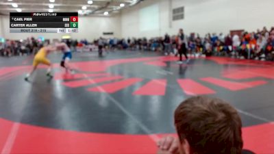 215 lbs Champ. Round 2 - Cael Fier, Minneota vs Carter Allen, Sartell-Saint Stephen