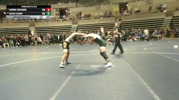 152 Championship Bracket Quarterfinal - Aiden Graner, Plainview Elgin Millville vs Zack Carr, Park