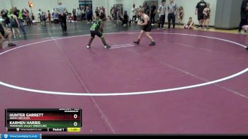 105 lbs Semifinal - Karmen Harris, Tennessee Valley Wrestling vs Hunter Garrett, Snead Grizzlies