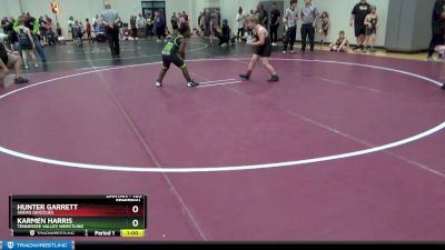 105 lbs Semifinal - Karmen Harris, Tennessee Valley Wrestling vs Hunter Garrett, Snead Grizzlies