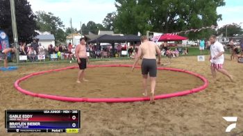 285 lbs Round 2 - Gable Eddy, Indee Mat Club vs Braylen Bieber, Indee Mat Club