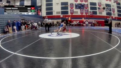107 lbs Consy 2 - Warren Woleslagle, Elizabeth Forward vs Grayson Stroupe, Beaver County Christian